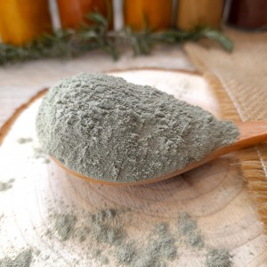 argile verte en poudre