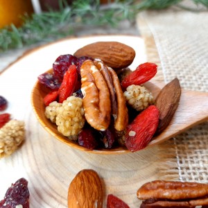 Mélange de fruits secs bien être