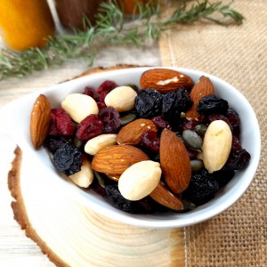 mélange de fruits secs sportif