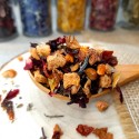 infusion fruits des bois bio fraise framboise, hibiscus