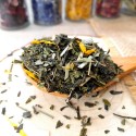 thé vert à la menthe verte et menthe poivrée