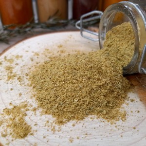 graines de fenouil moulues