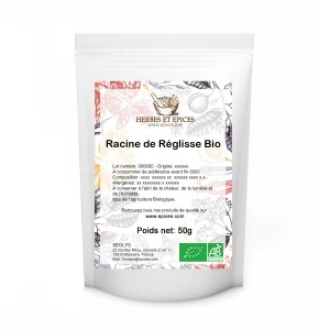 réglisse ratissée séchée bio