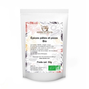 mélange d'épices pour pâtes biologiques