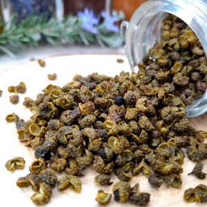 baies sichuan vert