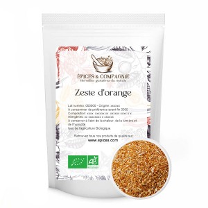 zeste orange bio