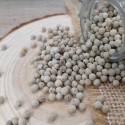 poivre blanc en grains pour moulin