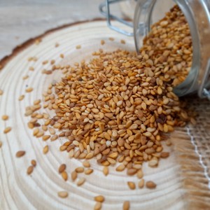 graines de sésame grillées