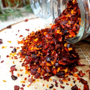 piment niora séché et concassé