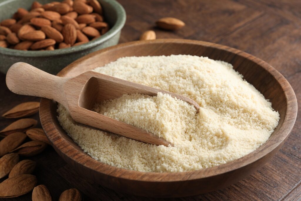 amandes en poudre