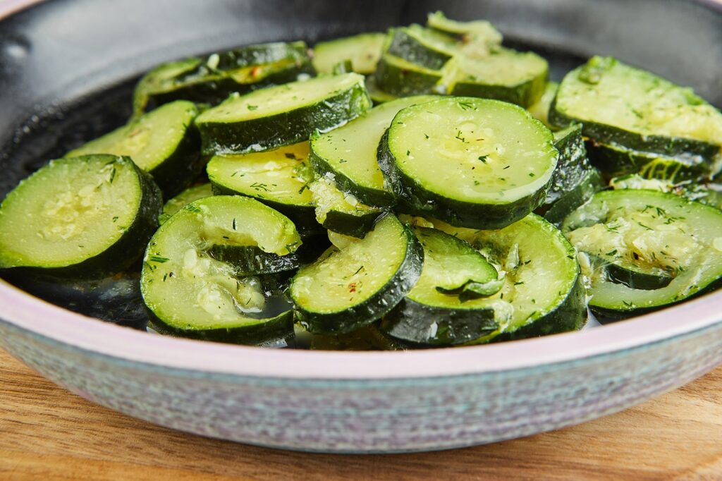 courgette cuisson vapeur