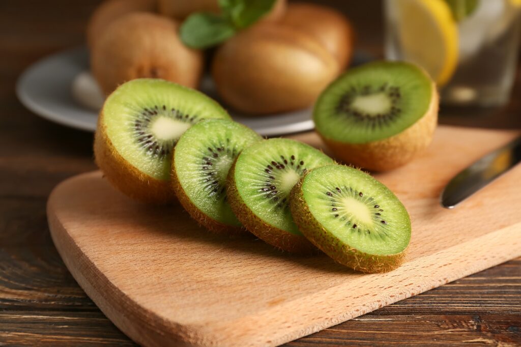 kiwi découpé en tranches