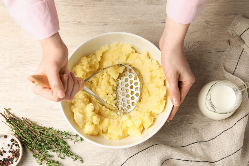 préparation purée