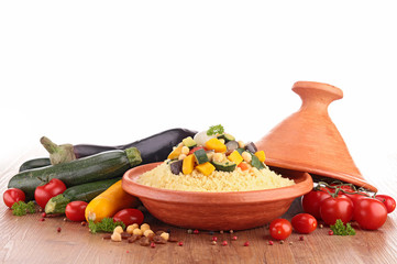 Couscous aux légumes
