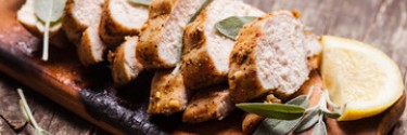 Poulet à la sauge et au citron